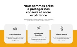 Partager Une Expérience - Online HTML Page Builder