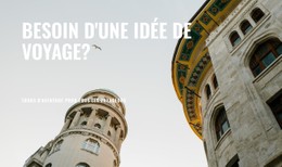 Besoin D'Une Idée De Voyage Site Web D'Une Seule Page