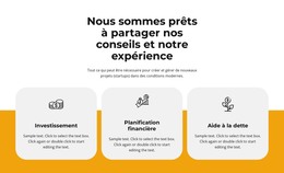 Partager Une Expérience - Modèle De Page De Destination