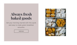 Always Fresh Baked Goods - Html Code For Any Device