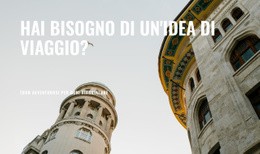 Hai Bisogno Di Un'Idea Di Viaggio: Moderno Costruttore Di Siti Web