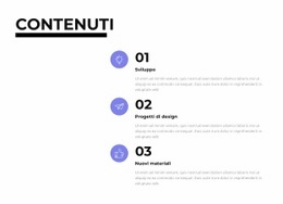 Contenuto - Mockup Del Sito Web Facile Da Usare