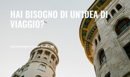 Hai Bisogno Di Un'Idea Di Viaggio - Modello HTML5 Reattivo