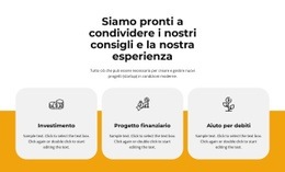 Condividi Esperienza - Modello HTML5 Personalizzato