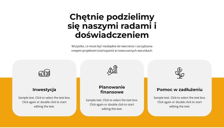 Podzielić się doświadczeniem Motyw WordPress