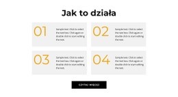 Responsywny HTML5 Dla Ważne Kroki