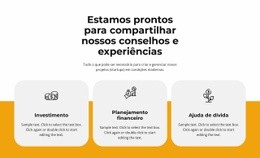 Compartilhar Experiência - Modelo Pessoal