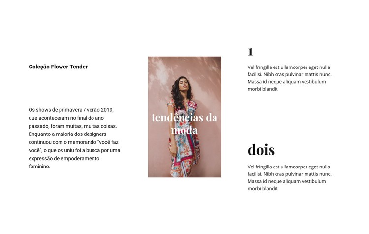 Vestidos e saias Template CSS