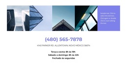 Fotos E Contatos - Melhor Design De Modelo De Site