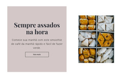 Sempre Assados Na Hora - Modelo De Design De Site