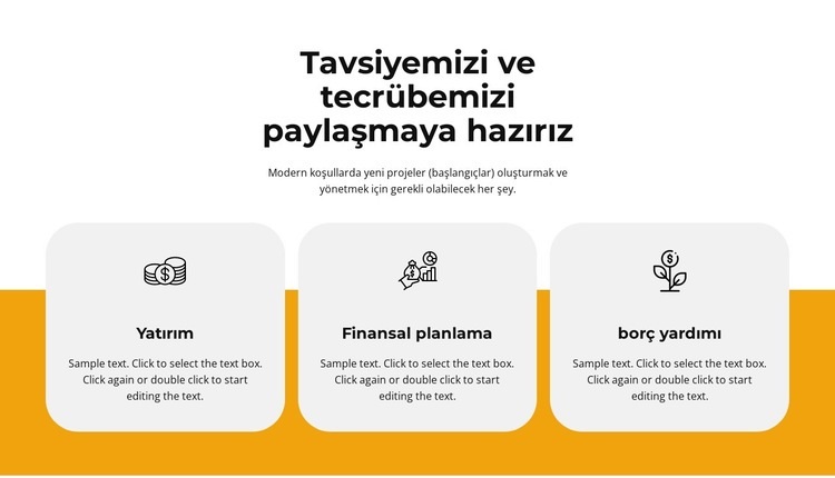 Deneyimi paylaşın Açılış sayfası