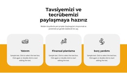 Deneyimi Paylaşın - Açılış Sayfası Şablonu