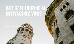 Bir Gezi Fikrine Ihtiyacınız Var - Yaratıcı Çok Amaçlı Şablon