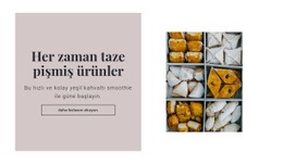 Her Zaman Taze Pişmiş Ürünler