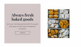 Always Fresh Baked Goods - Web Builder