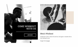 Customized Training Programs - Responsive Website Mockup