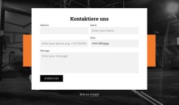 Kostenloses HTML5 Für Formular Mit Zwei Spalten