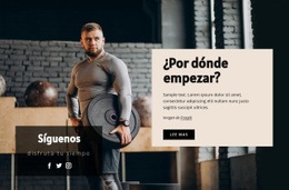 Página De Inicio Del Sitio Web Para Vea A Nuestros Instructores En Acción