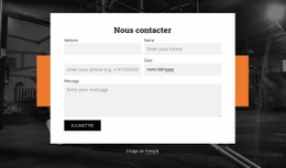 Concepteur De Site Web Pour Formulaire À Deux Colonnes