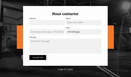 Formulaire À Deux Colonnes - Builder HTML