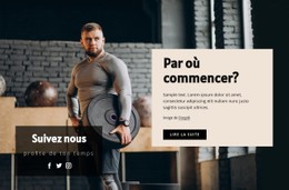 Voir Nos Instructeurs En Action Modèle De Site Web HTML CSS