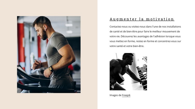 Augmenter la motivation Modèle CSS