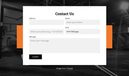 Form With Two Columns Html5 Responsive Template