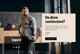 Guarda I Nostri Istruttori In Azione - Fantastico Mockup Del Sito Web