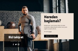 Eğitmenlerimizi Iş Başında Görün - HTML Website Builder