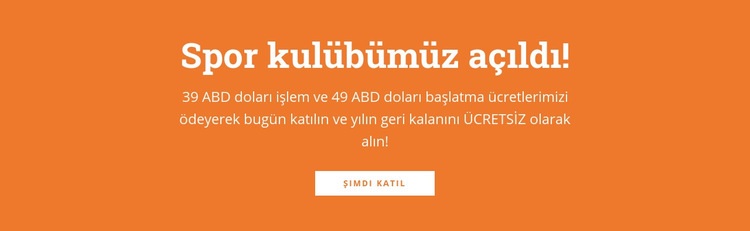 Başlık ve düğme içeren metin Web Sitesi Mockup'ı