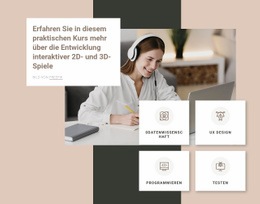 3D-Modellierungskurse – Inspiration Für HTML5-Vorlagen