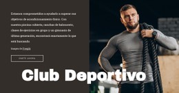 Menú CSS Para Gimnasio Con Piscina