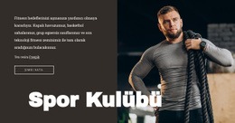 Havuzlu Spor Salonu - Online HTML Page Builder