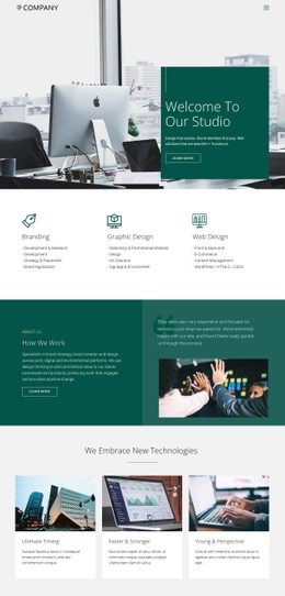 Trusty Relations In Business Free CSS Template