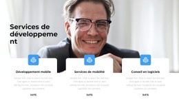 Conception De Site Web Pour Service De Développement D'Applications