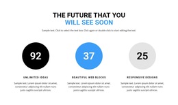 HTML5 Template For Feature Counter