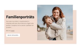 Studio Familienporträts Responsive Site