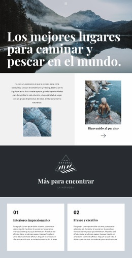 El Mejor Diseño De Sitio Web Para Los Mejores Lugares Para Viajar