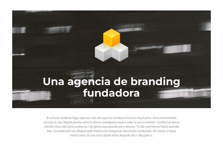 Creamos marcas exitosas Plantilla HTML5