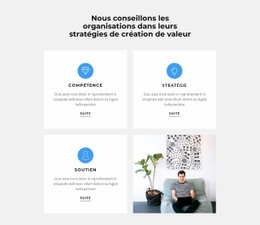 Superbe Conception De Site Web Pour Caractéristiques Et Photos