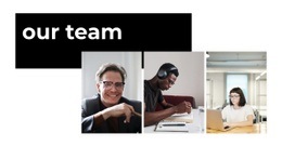 Team First - Customizable Professional Html Code