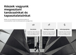 Készen Áll A Részletekre - Professzionális Webhelysablon