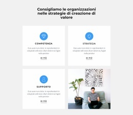 Fantastico Design Del Sito Web Per Caratteristiche E Foto