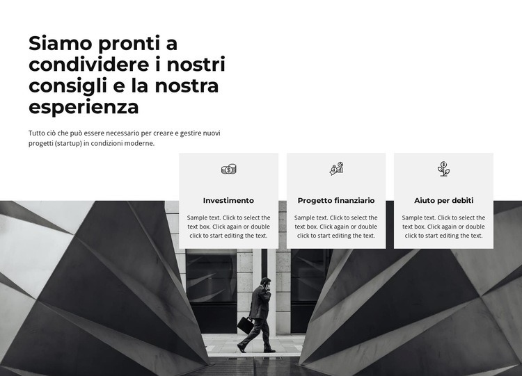 Pronto a parlare dei dettagli Mockup del sito web