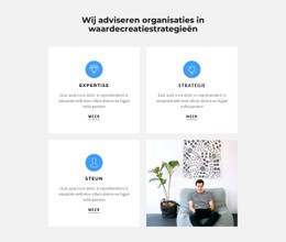 Responsieve HTML5 Voor Functies En Foto'S