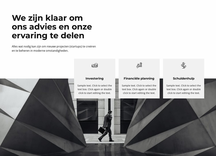 Klaar om over de details te praten Html Website Builder