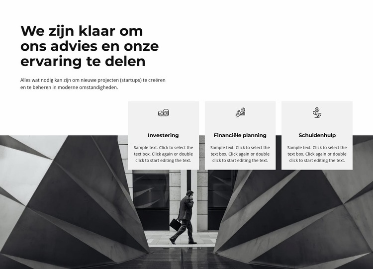 Klaar om over de details te praten Website ontwerp