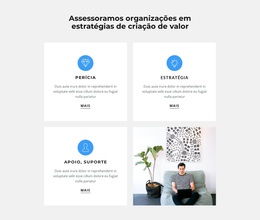 Características E Fotos - Tema WordPress Gratuito