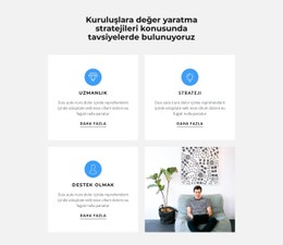 Özellikler Ve Fotoğraflar Için Duyarlı HTML5