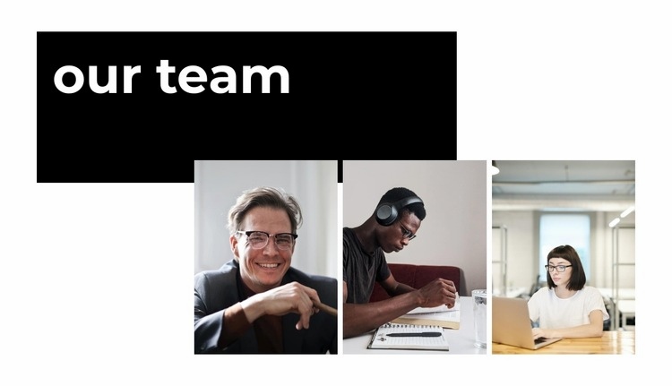 Team first Web Page Design